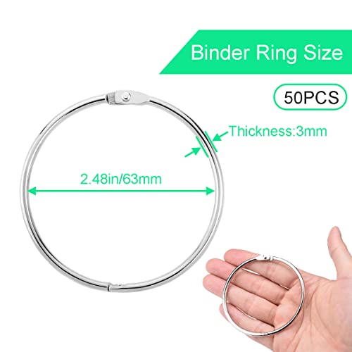 50 Pack Binder Rings (50 Count)