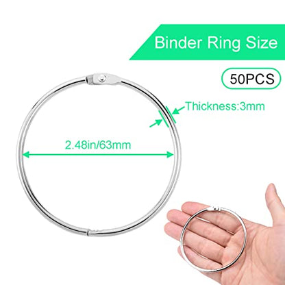 50 Pack Binder Rings (50 Count)