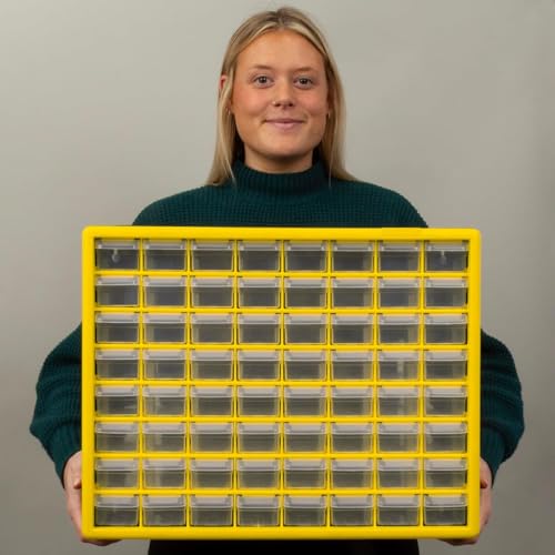 64 Drawer Plastic Storage Cabinet