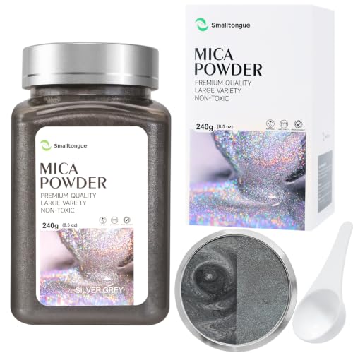 Mica Powder Silver Grey