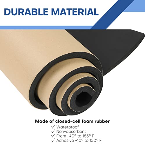Sponge Neoprene Roll with Adhesive