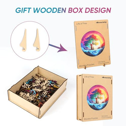 Wooden Puzzles 500 Piece (500 Count)