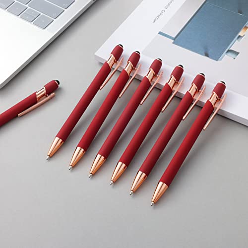 12 PCS 2 in 1 Stylus Ballpoint Pen with Stylus Tip (12 Count)