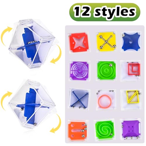 24 Pcs Balance IQ Maze Game Toy Set (24 Count)