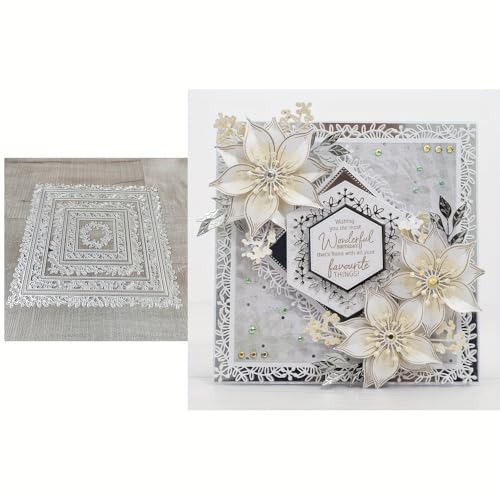 Flowers Metal Cutting Die for Scrapbooking
