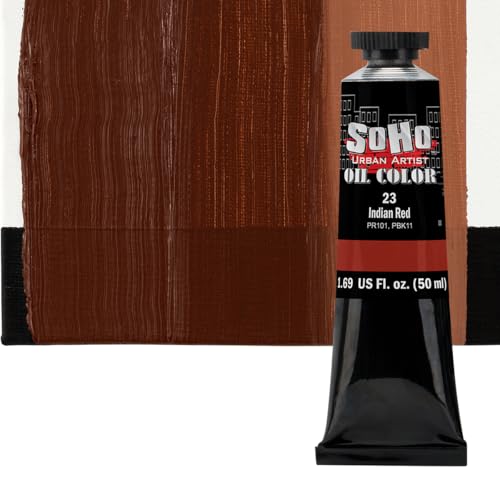 Oil Paint Indian Red