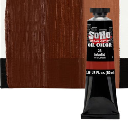 Oil Paint Indian Red