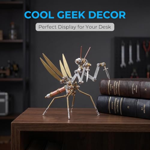 Steampunk Mantis 3D Metal Puzzle Model Mechanical Kits 150+ Parts 2