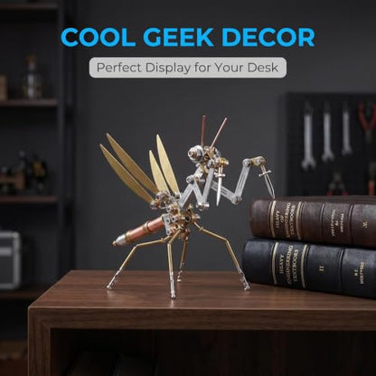 Steampunk Mantis 3D Metal Puzzle Model Mechanical Kits 150+ Parts 2