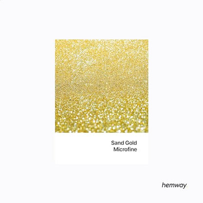 Resin Glitter Sand Gold 100g Microfine Polyurethane & Epoxy Glitter (3.5274 Ounce)