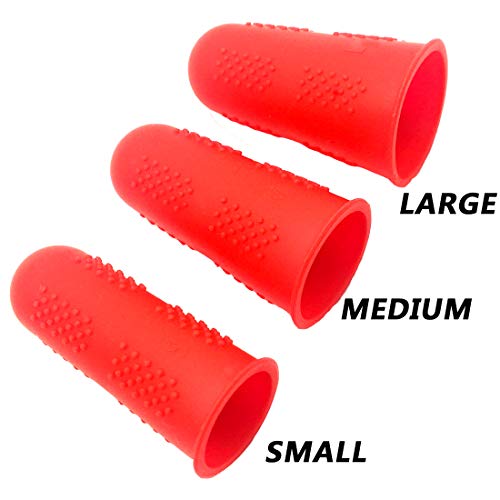 15 Pack Silicone Hot Glue Gun Finger Caps