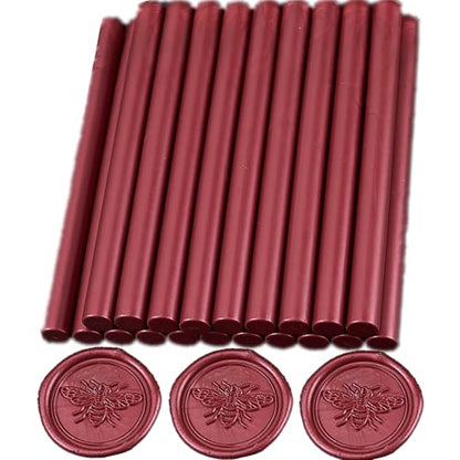 Berry Red Wax Seal Sticks (20 Count)