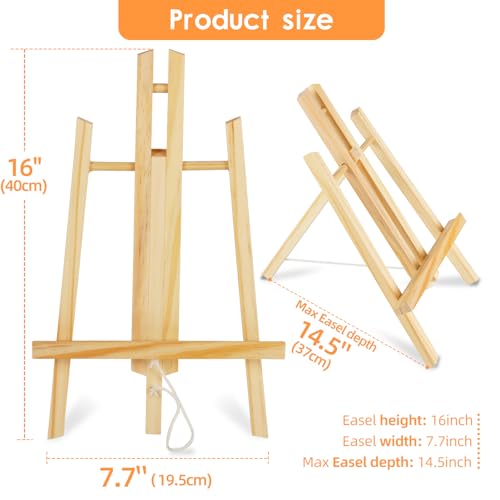 8 Pack16 x7.7 Wooden Easel