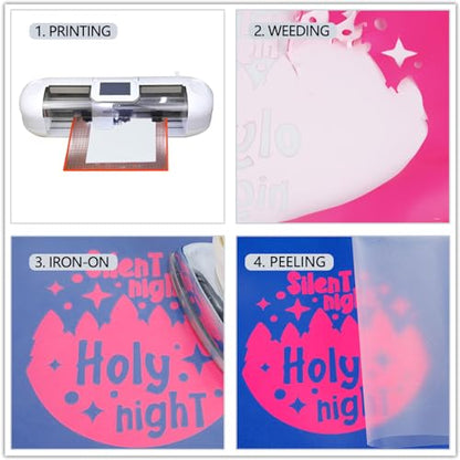 Glow in The Dark Heat Transfer Vinyl