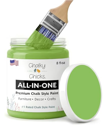 Finish Pistachio 8 Fl Oz Chalk Paint for Furniture All in One