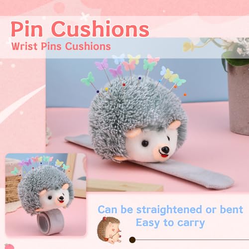 Wrist Pins Cushions for Sewing 200PCS Sewing Pins Cute Pin Cushion Wrist (200 Count)