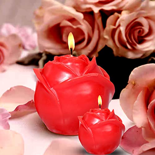 Rose Candles Molds