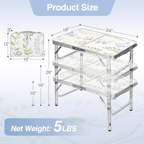 2ft Portable Camping Table