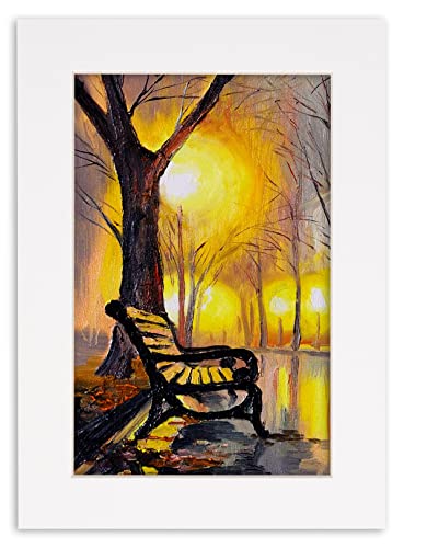 11x14 Mat Bevel Cut for 9x12 Photos