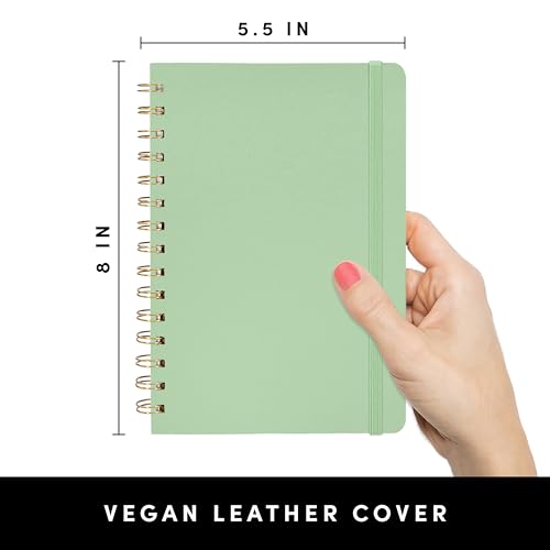 Graph Paper Spiral Notebook & Journal