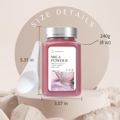 Mica Powder Crimson