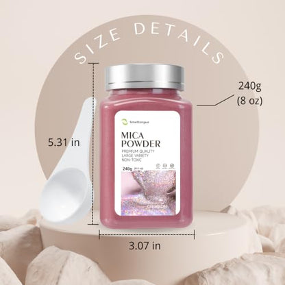 Mica Powder Crimson