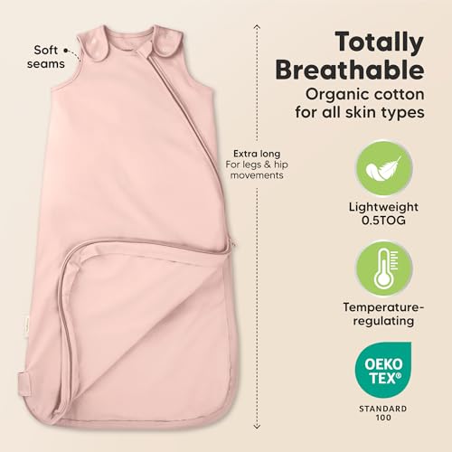 2 Pack Organic Baby Sleep Sacks (2 count)
