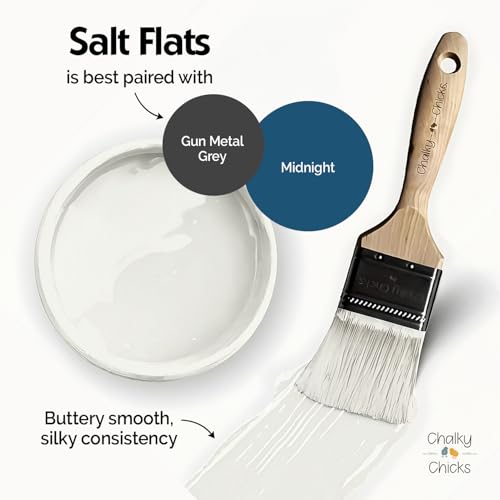 Salt Flats 8 Fl Oz Chalk Paint for Furniture All in One