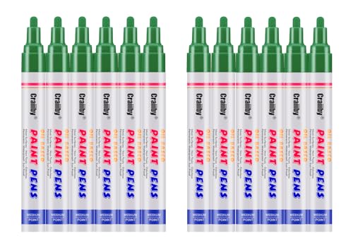 Green Paint Markers (12 Count)