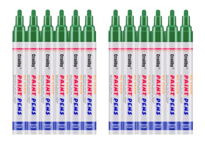 Green Paint Markers (12 Count)