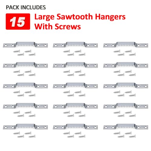 Sawtooth Picture Hangers Heavy Duty (15 Count)