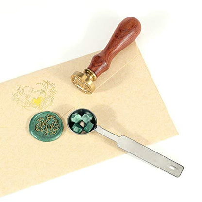360Pcs Metallic Green Sealing Wax Beads