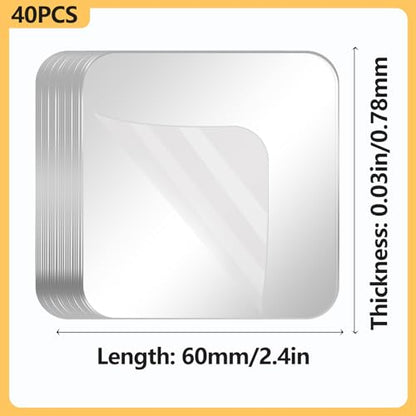 Double Sided Adhesive Mounting Pads (40 Count)