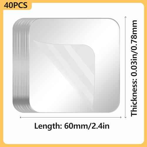 Double Sided Adhesive Mounting Pads (40 Count)