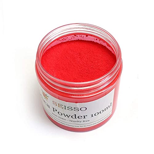 Red Mica Powder for Epoxy Resin 3.5 oz (3.5 Ounce)