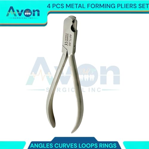 4 Pliers Types for Metal Forming (4 Count)