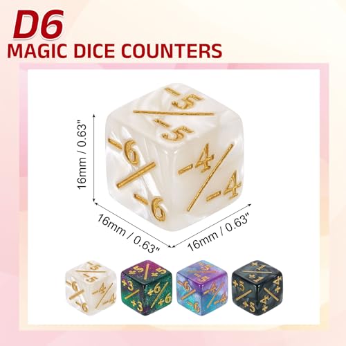 24Pcs Magic Dice Counters (24 Count)