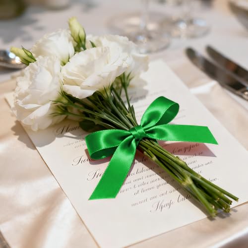 1 Inch 100 Yards Satin Ribbon Green