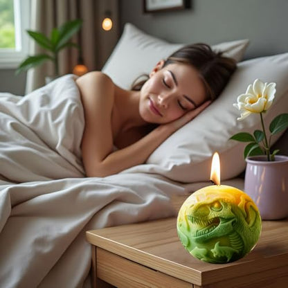 Egg Shape 3D Dinosaur Resin Casting Mold for Candles Making