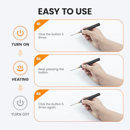 Cordless Soldering Iron Kit