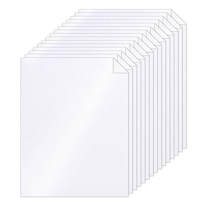 40 Sheets White Shimmer Cardstock 8.5 x 11 Scrapbooking Paper 75lb (40 Count)