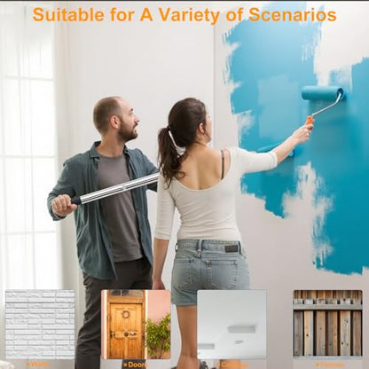 Paint Roller Kit with Extension Pole