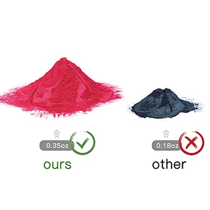 Mica Powder 15 Colors for Resin (5.25 Ounce)