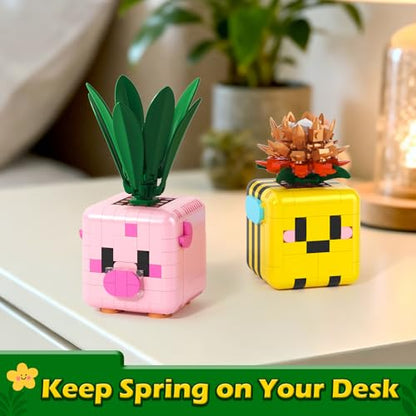 Botanicals Plants Building Blocks Toy (468 Count)