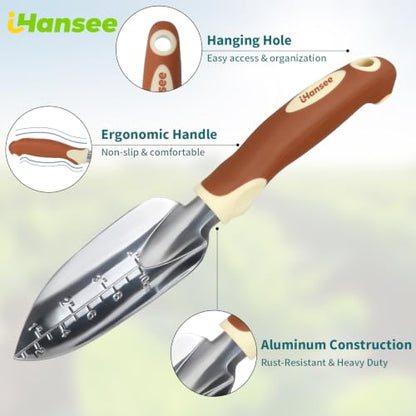 Brown Garden Tool Sets (4 Count)