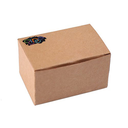 6pcs Round Wood Rubber Stamp for School Teachers English Toy Stamp Au116s1p1us1 (6 Count)
