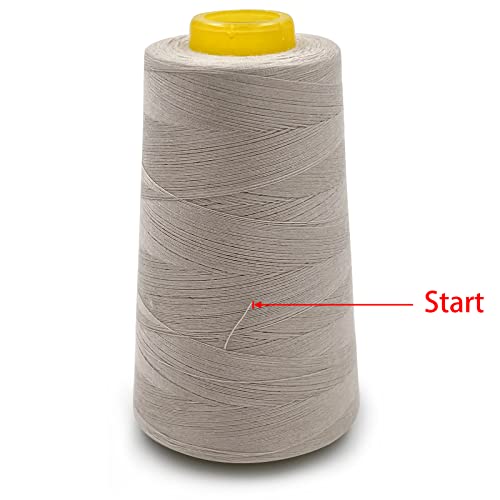 4 Cones of 3000 Yards Each Spool Thread for All Purpose (36000 Foot)
