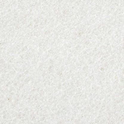 White Buffing Pad with Hook and Loop Back for Wood and Epoxy