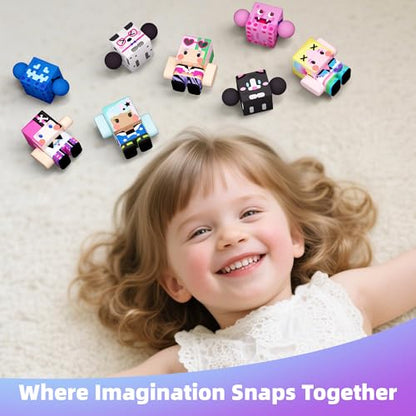 8PCS Magnetic Posable Figures (8 Count)