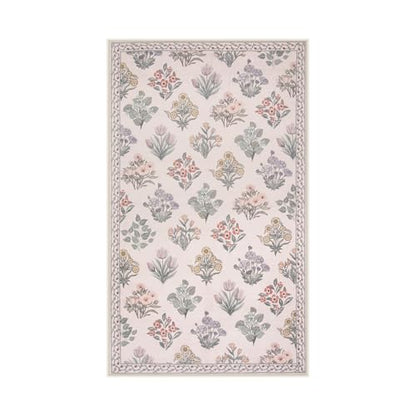 Floral 3x5 Washable Rug